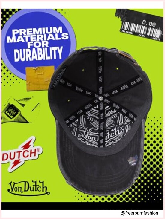 Classic Baseball Cap - Soft Cotton Canvas, Breathable, Adjustable Snapback, main image 6